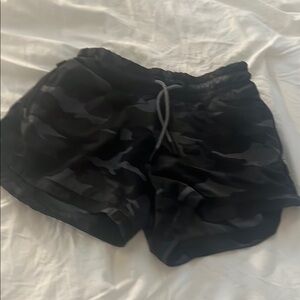 Athleta Black Athletic Shorts Lightweight Design